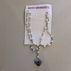 Petit Moments Silver Locket Necklace